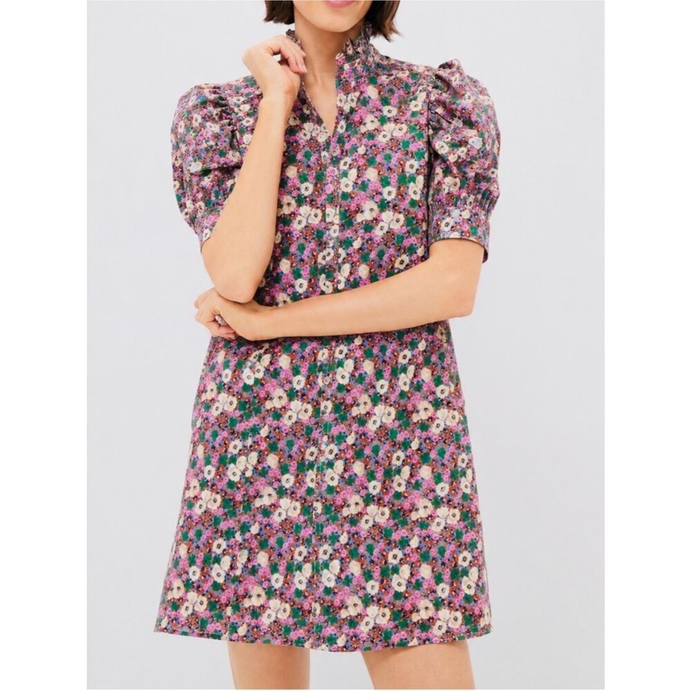 Hyacinth House By Tuckernuck Louisa Ditsy Floral Dress, Size L